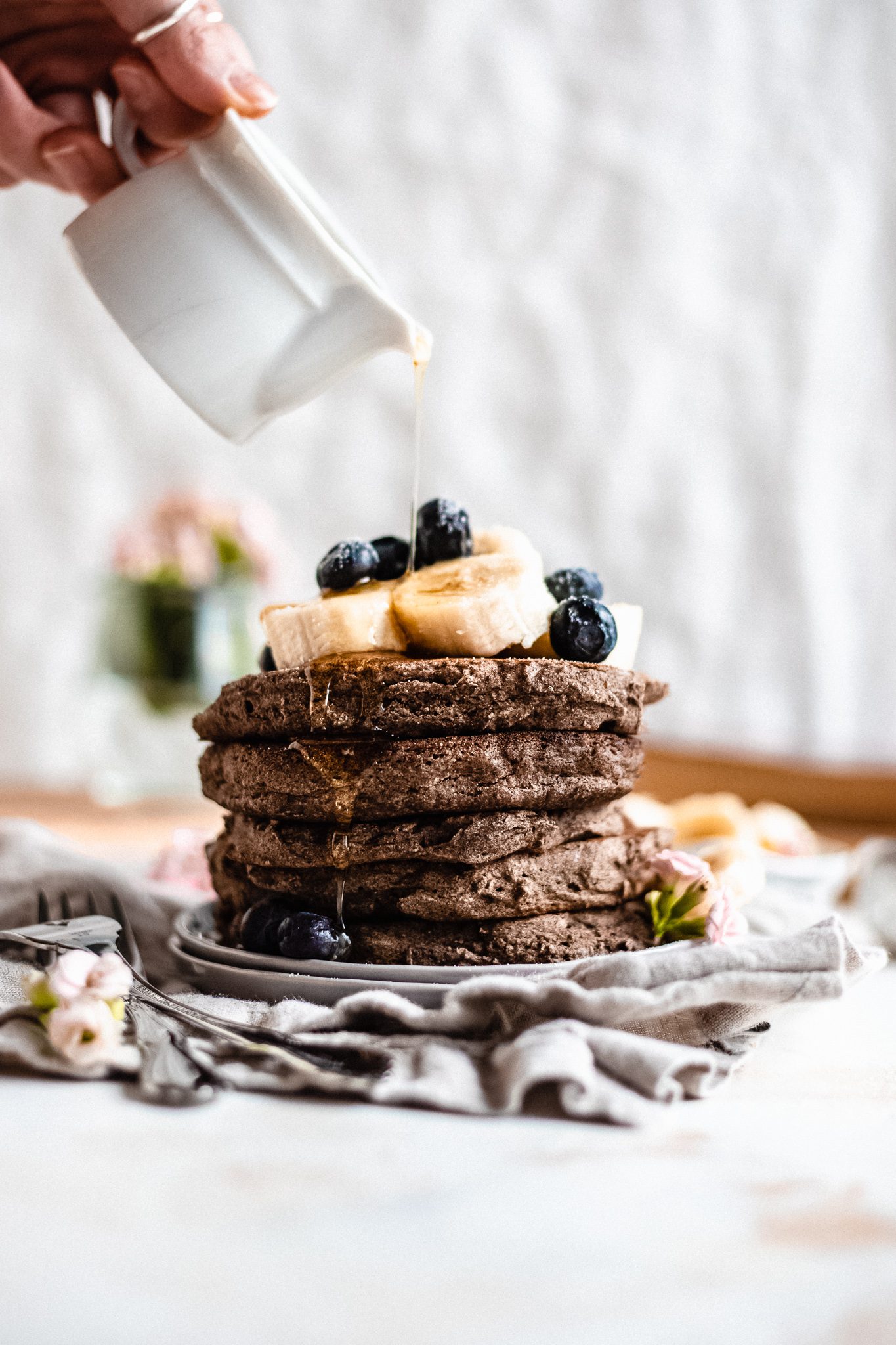 Lazy Cook's Dream: 10-Minute Vegan Buckwheat Banana Pancakes